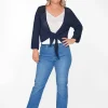 Orientique Alice Cotton Knit Wrap in- Cotton Tops | Knitwear Tops