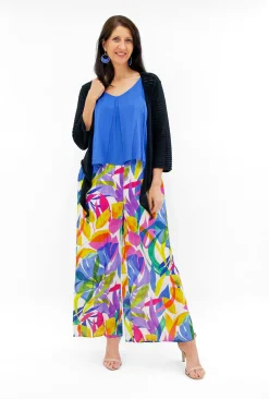 Orientique Alice Cotton Knit Wrap in- Cotton Tops | Knitwear Tops