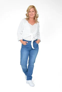 Orientique Alice Cotton Knit Wrap in- Cotton Tops | Knitwear Tops