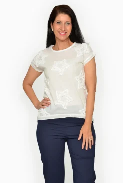 Orientique Amanda Organic Cotton Crew T-Shirt in- Organic Cotton Clothing