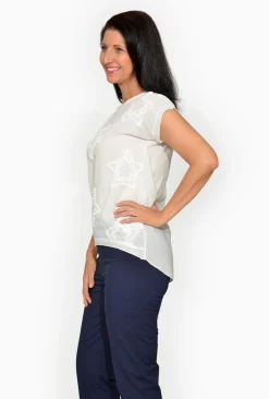 Orientique Amanda Organic Cotton Crew T-Shirt in- Organic Cotton Clothing