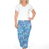 Orientique Angela Cotton 3/4 Capri Pants in-Women Womens Pants