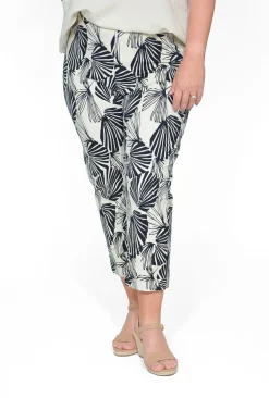 Orientique Angela Cotton 3/4 Capri Pants in-Women Womens Pants