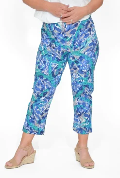 Orientique Angela Cotton 3/4 Capri Pants in-Women Womens Pants