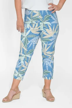 Orientique Angela Cotton 3/4 Capri Pants in-Women Womens Pants