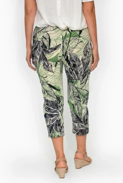 Orientique Angela Cotton 3/4 Capri Pants in-Women Womens Pants