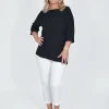 One Summer Angela Cotton Blend Capri Pant in-Women Cotton Pants | Womens Pants