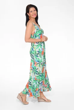 Escape Cassandra Rayon Sleevless Maxi Dress in- Sleeveless Dresses | Maxi Dresses