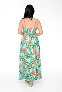 Escape Cassandra Rayon Sleevless Maxi Dress in- Sleeveless Dresses | Maxi Dresses