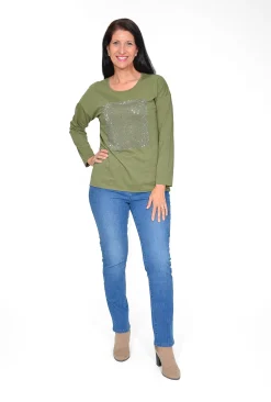 Orientique Claire Long Sleeve Top in- Long Sleeved Tops