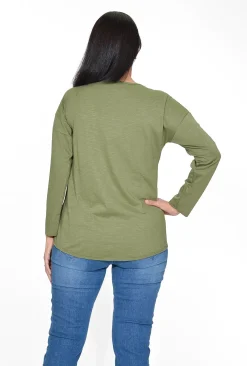Orientique Claire Long Sleeve Top in- Long Sleeved Tops