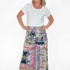 Orientique Dora Rayon Wide Leg Pant in-Women Womens Pants