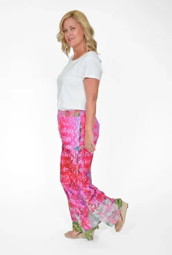 Orientique Dora Rayon Wide Leg Pant in-Women Womens Pants