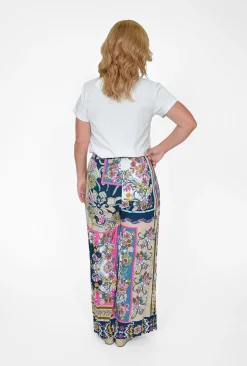 Orientique Dora Rayon Wide Leg Pant in-Women Womens Pants