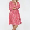 One Summer Genevieve Cotton Dress in- Long Sleeved Dresses | Knee Length Dresses