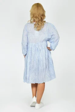One Summer Genevieve Cotton Dress in- Knee Length Dresses | Cotton Dresses