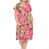 One Summer Marla Cotton Short Sleeve Cap Dress in- Short Sleeved Dresses | Cotton Dresses