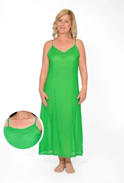 Orientique Maxi Cotton Dress Slip in- Slip Dresses