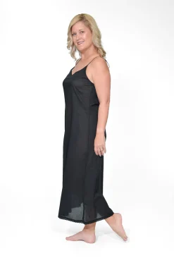 Orientique Maxi Cotton Dress Slip in- Slip Dresses