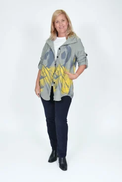 Indigo Designs Nanette Lightweight Jacket in- Jackets | Long Sleeved Tops