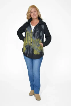 Indigo Designs Nanette Lightweight Jacket in- Jackets | Long Sleeved Tops