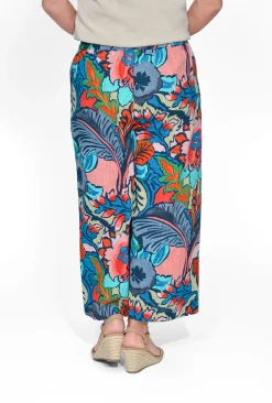 Orientique Noni Organic Cotton Wide Leg Crop Pant in-Women Womens Pants | Organic Cotton Clothing