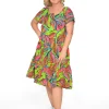 One Summer Nora Cotton Short Sleeve Tassel Dress in- Short Sleeved Dresses | Cotton Dresses