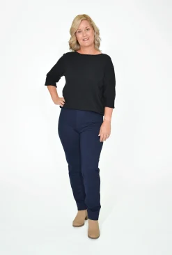 Orientique Petra Slim Ponty Pant in-Women Womens Pants