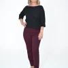 Orientique Petra Slim Ponty Pant in-Women Womens Pants