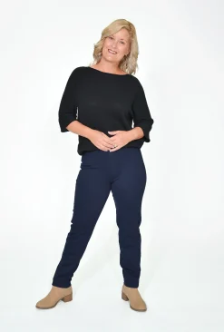 Orientique Petra Slim Ponty Pant in-Women Womens Pants