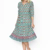 One Summer Poppy Crinkle Cotton Dress in- Cotton Dresses