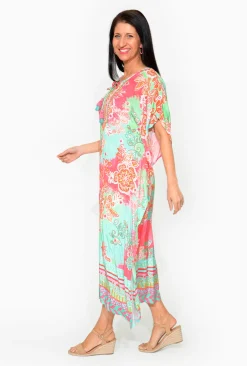 Escape Rihanna Rayon Kaftan in- Short Sleeved Dresses | Long Dresses