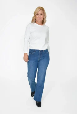 Orientique Sarah Wide Leg Jeans in-Women Womens Pants