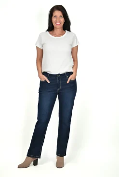 Orientique Sarah Wide Leg Jeans in-Women Cotton Pants | Womens Pants