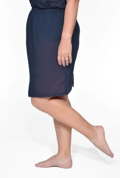 Orientique Short Cotton Skirt Slip in- Slip Skirts