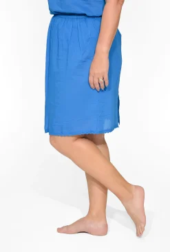 Orientique Short Cotton Skirt Slip in- Slip Skirts