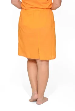 Orientique Short Cotton Skirt Slip in- Slip Skirts