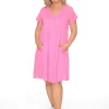One Summer Tessa Cotton Short Sleeve Dress in- Short Sleeved Dresses | Cotton Dresses